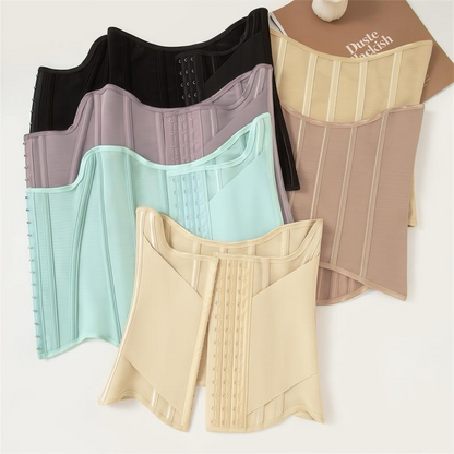 Waist Trainer Shapewear for Women - Double Wrap Pressure-Enhanced Tummy