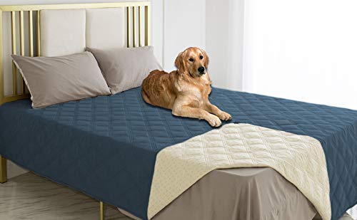 Reversible Quilted Pet Furniture Cover