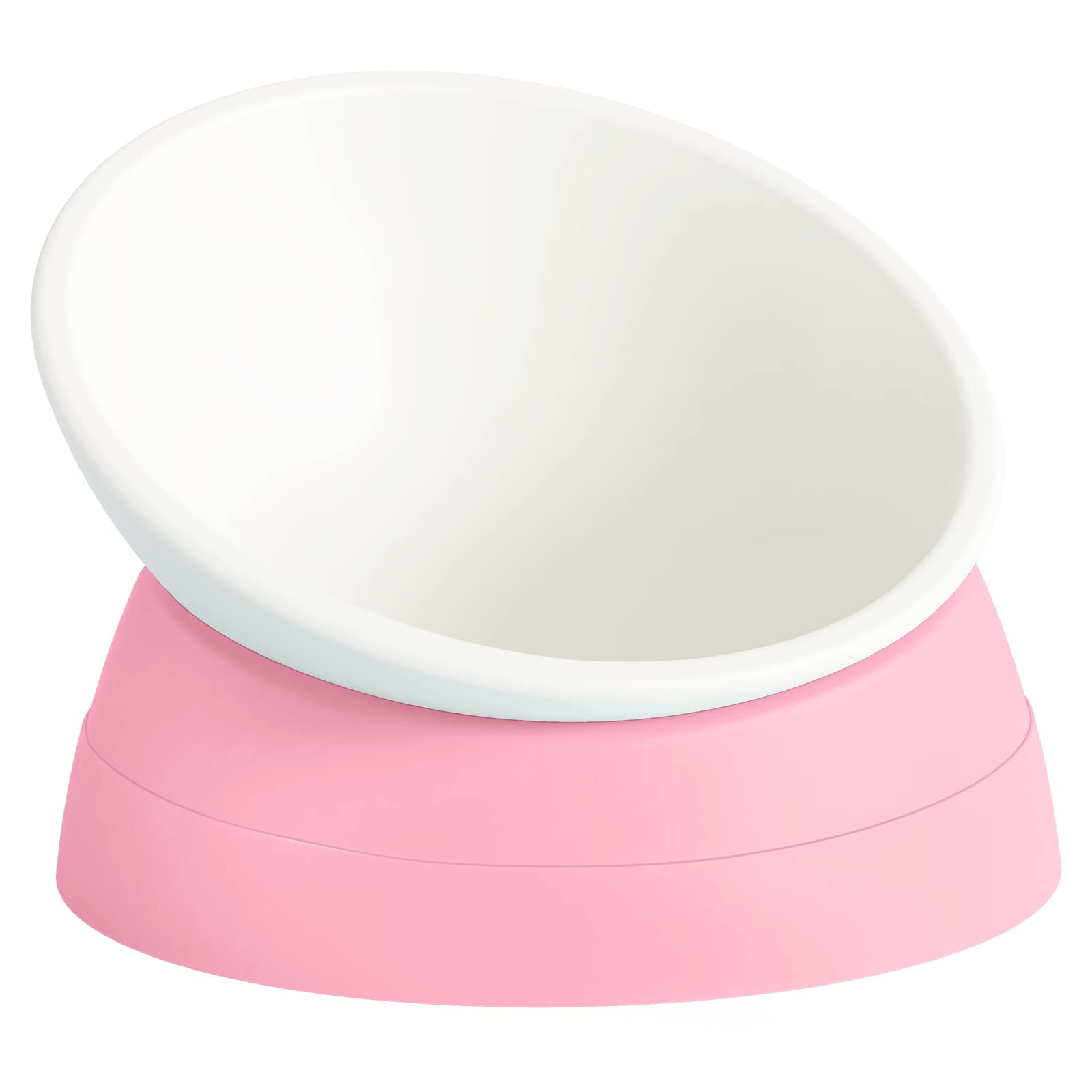 2-Pack Adjustable Tilted Cat Bowls – 17 oz