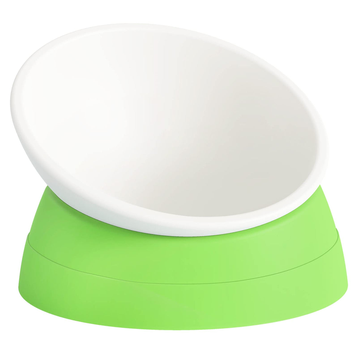 2-Pack Adjustable Tilted Cat Bowls – 17 oz