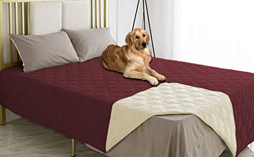 Reversible Quilted Pet Furniture Cover