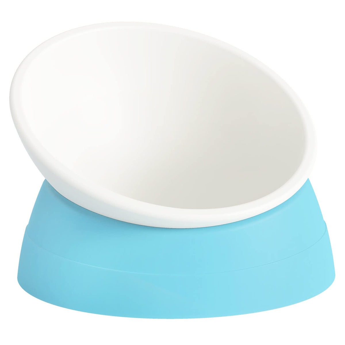 2-Pack Adjustable Tilted Cat Bowls – 17 oz