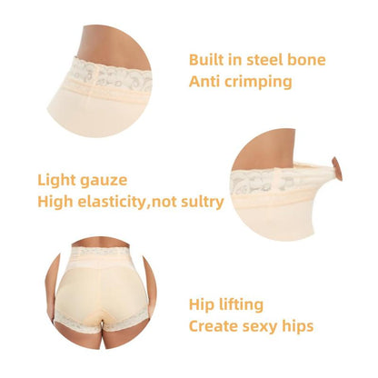 Women's Compression High Waist Slimming Forming Pants Summer Anti-Chafing Thighs Culotte Underpants Underpants Bodysuit Shaper