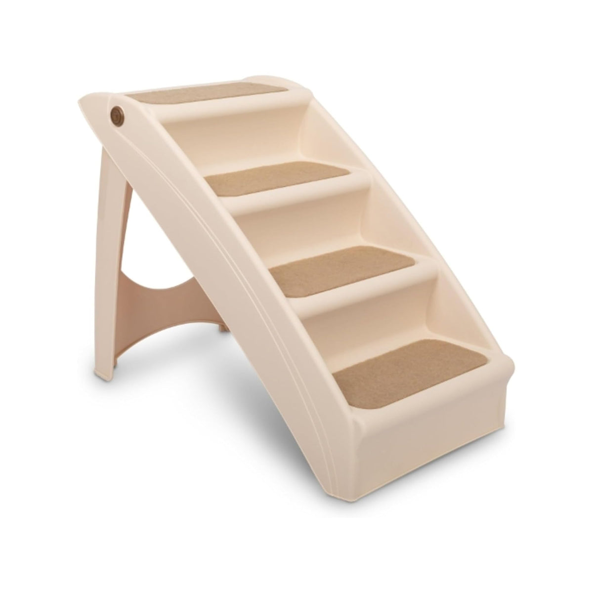 20" Folding Dog Stairs – 4-Step Pet Steps for Bed & Sofa