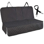 Water-Resistant Dog Car Seat Cover with Side Flaps for Cars and SUVs