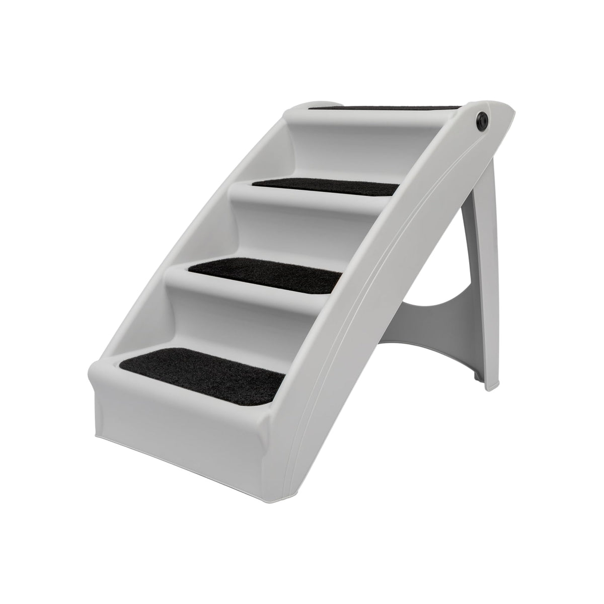20" Folding Dog Stairs – 4-Step Pet Steps for Bed & Sofa