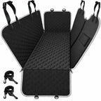 Dog Car Seat Cover for Back Seat, Waterproof Dog Hammock for Car