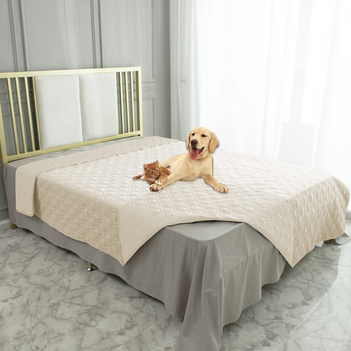 Reversible Pet Blanket for Furniture & Beds