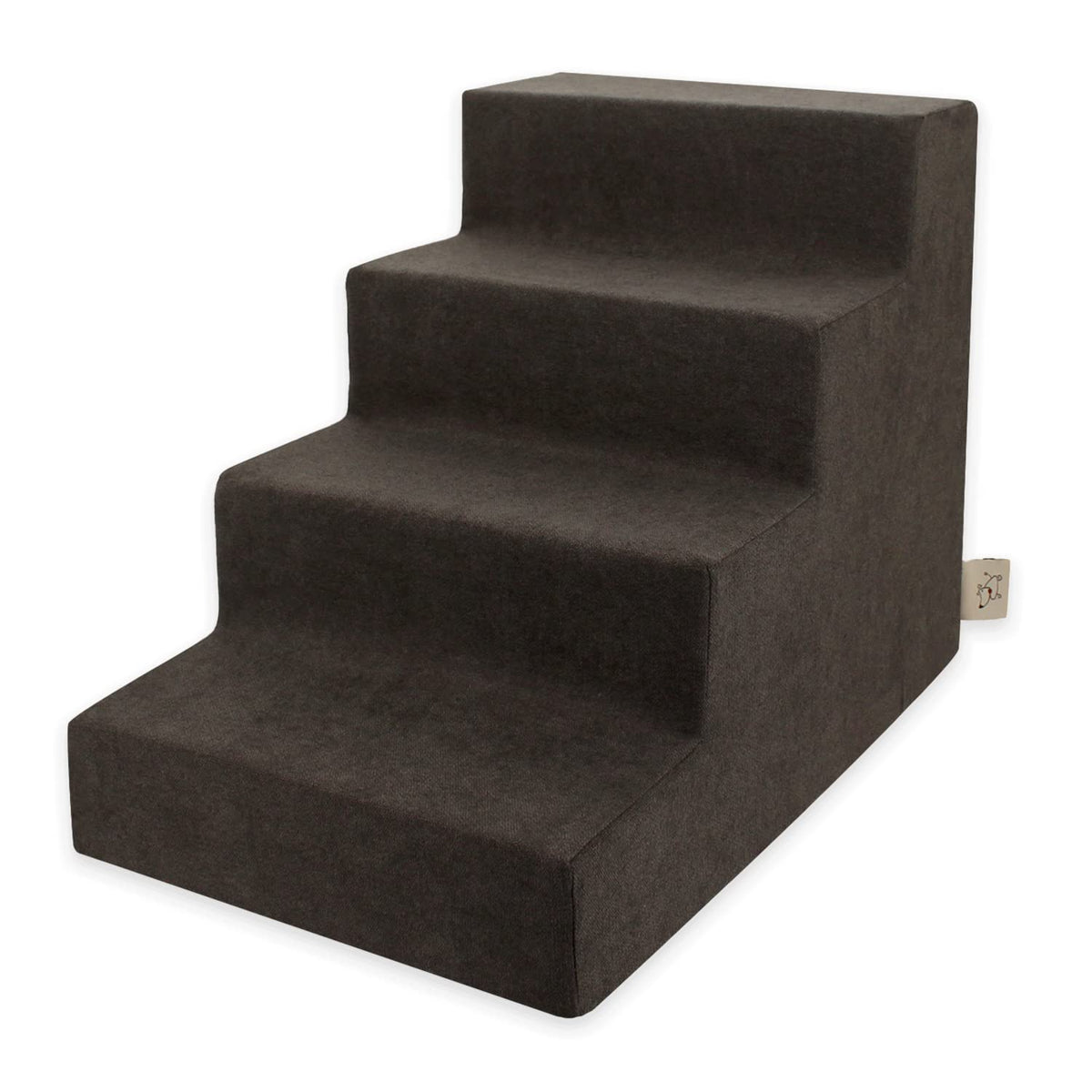 4-Step Dog Stairs for Small Dogs & Cats – 18" Foam Pet Steps for Bed & Couch