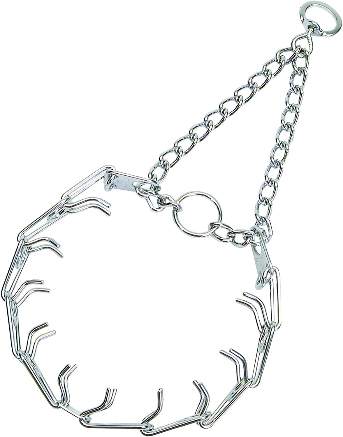 3.0mm Stainless Steel Prong Training Collar for Dogs – Adjustable 22" Anti-Pull Collar