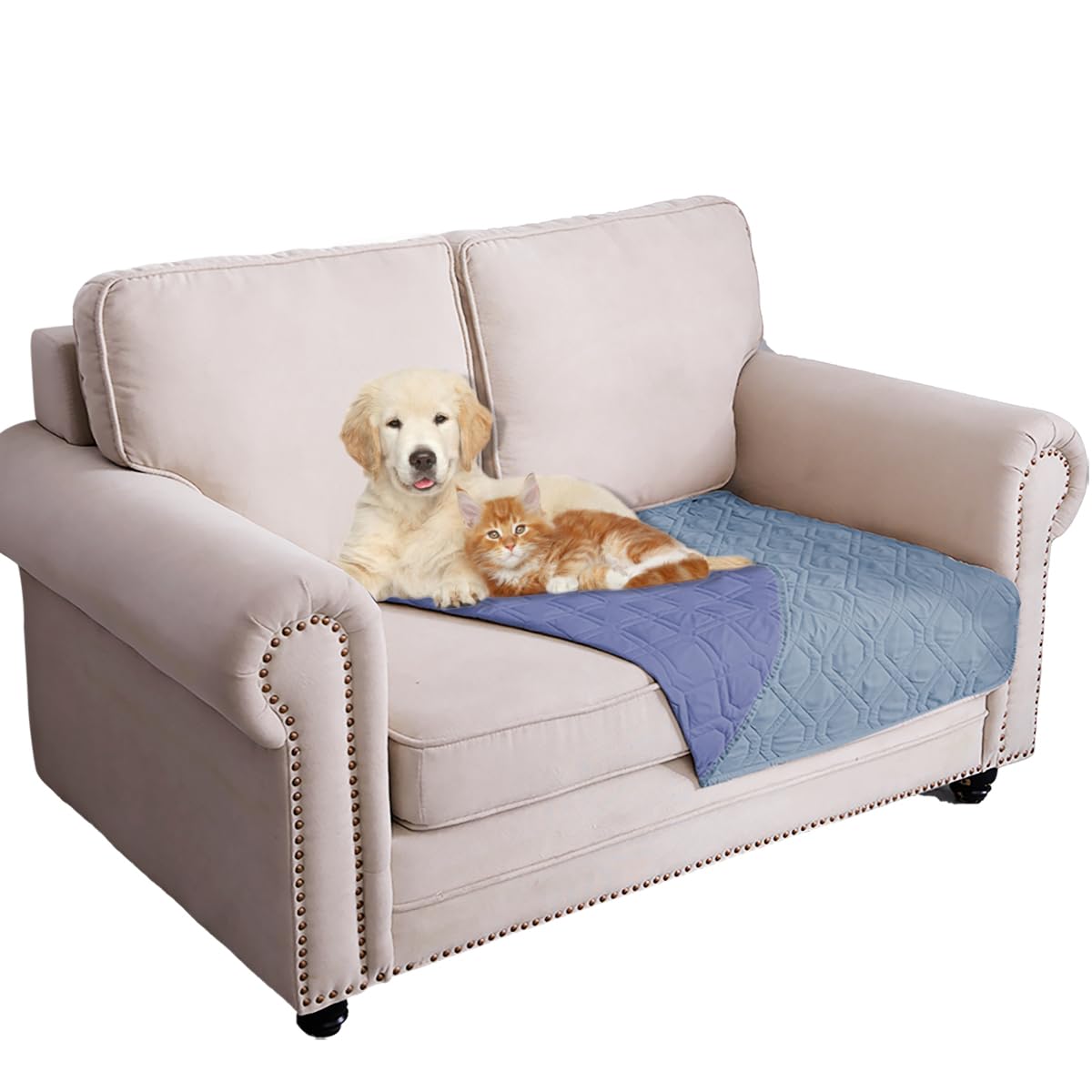 Reversible Pet Blanket for Furniture & Beds