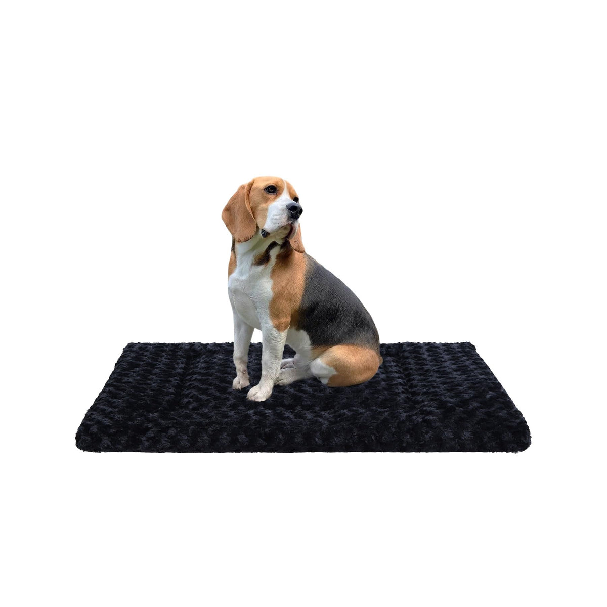 36" x 23" Washable Dog Bed Mat – Soft Plush Crate Pad for Medium Dogs