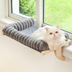 Cloud-Soft Cat Window Sill Perch – Cushioned Window Bed with Zipper Design, Large