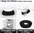 2-Pack Adjustable Tilted Cat Bowls – 17 oz