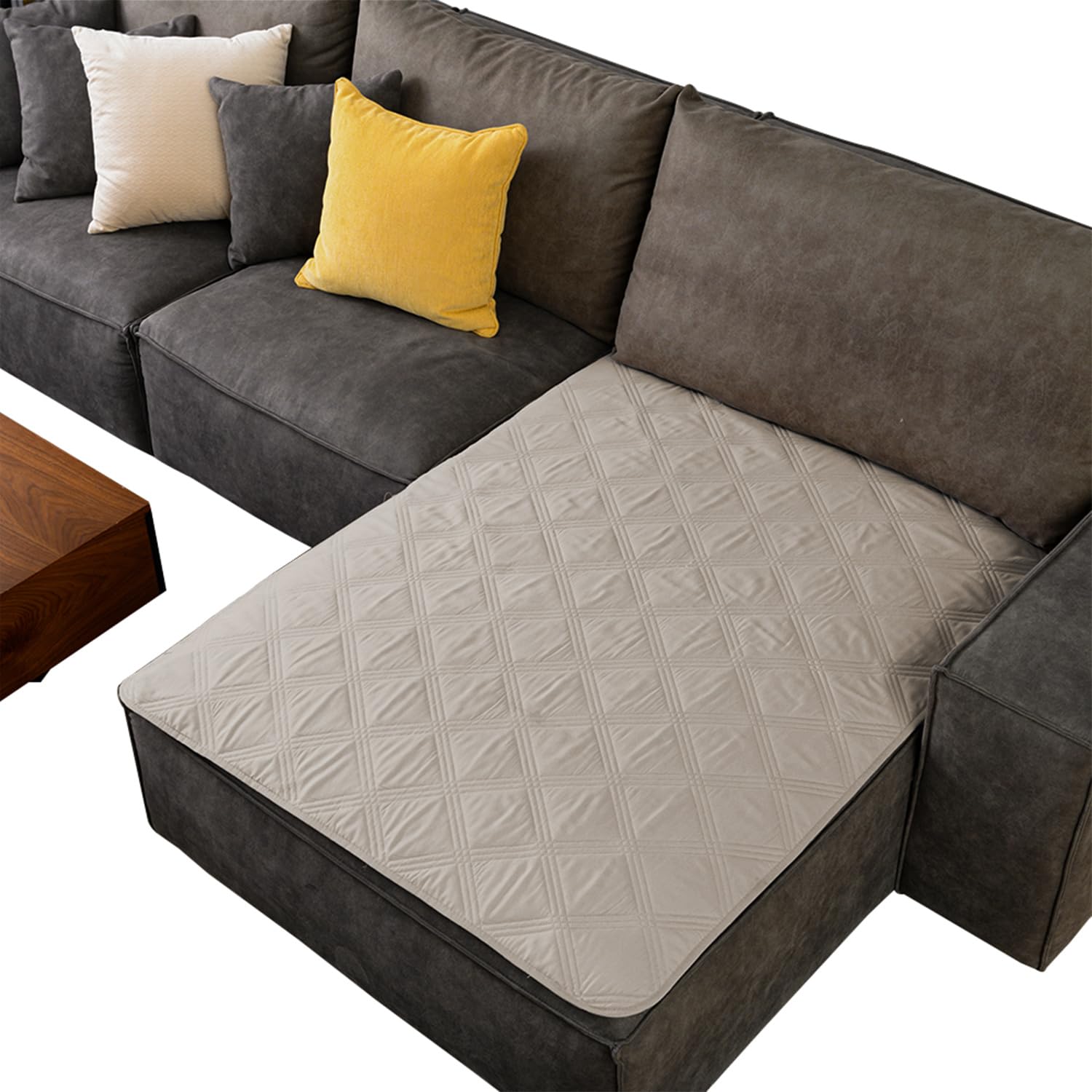 Reversible Quilted Pet Furniture Cover