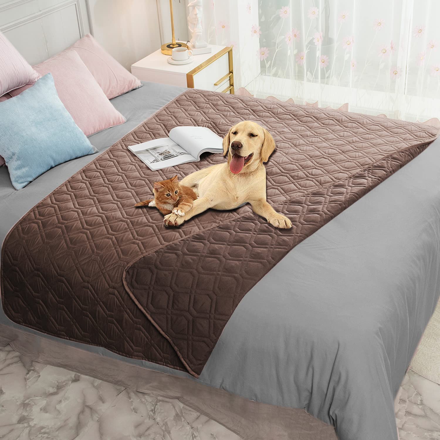 Reversible Pet Blanket for Furniture & Beds