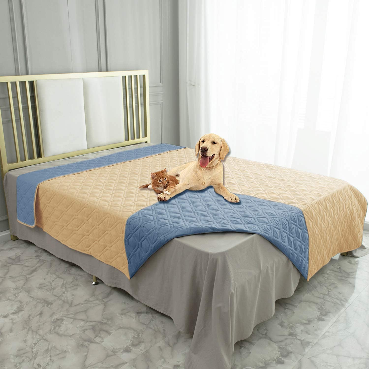 Reversible Pet Blanket for Furniture & Beds