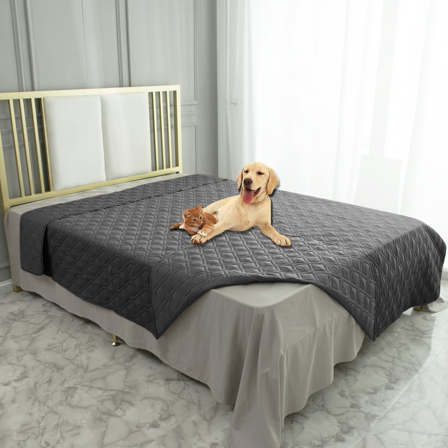 Reversible Pet Blanket for Furniture & Beds