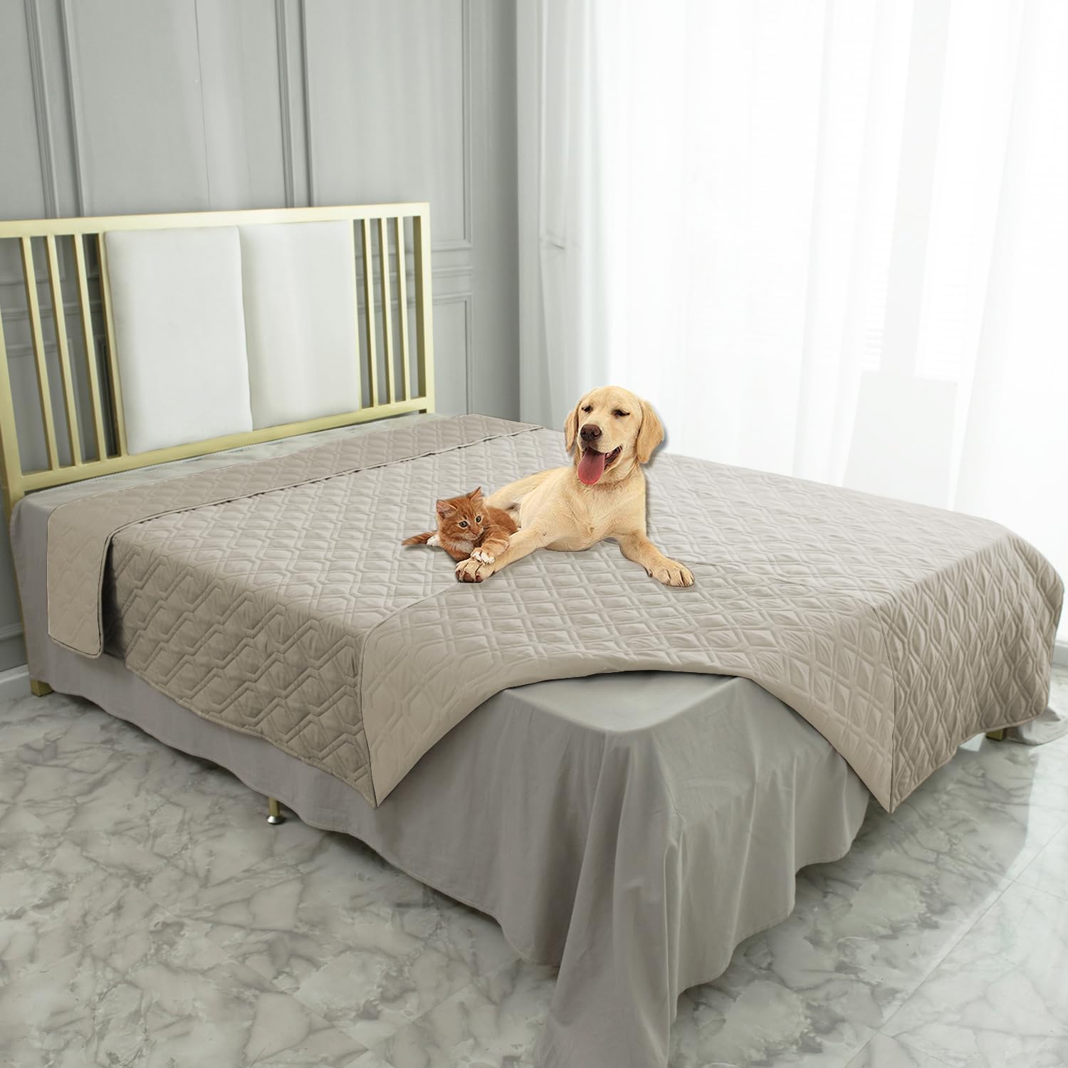 Reversible Pet Blanket for Furniture & Beds