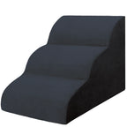 3-Step Dog Stairs for Small Dogs – Soft Foam Pet Steps for Bed & Couch