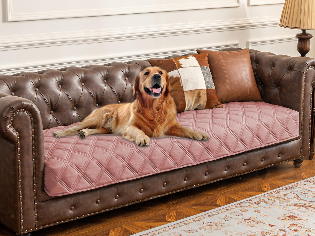 Reversible Quilted Pet Furniture Cover
