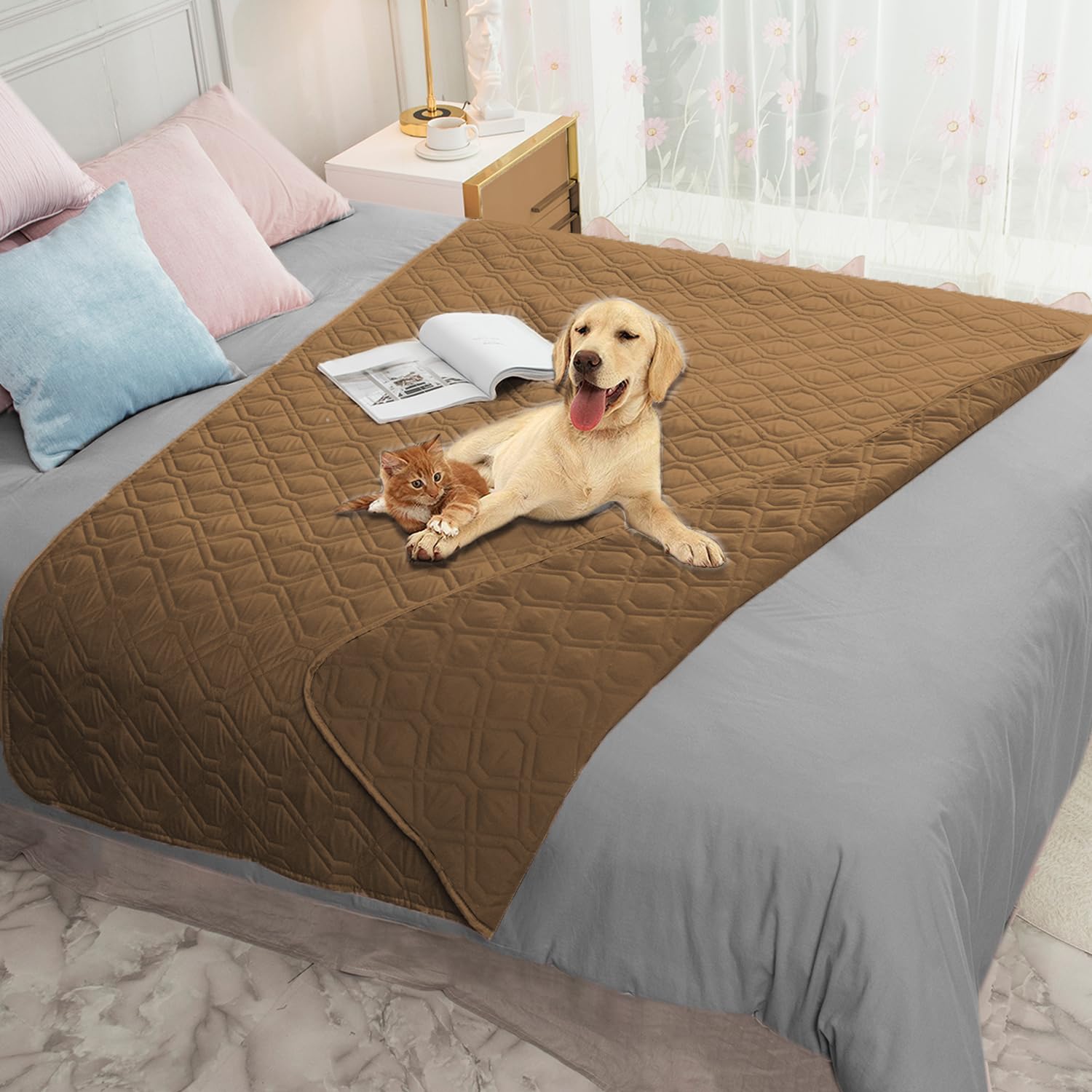 Reversible Pet Blanket for Furniture & Beds
