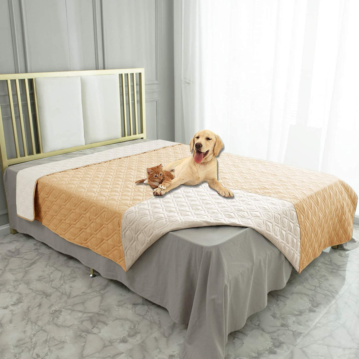 Reversible Pet Blanket for Furniture & Beds