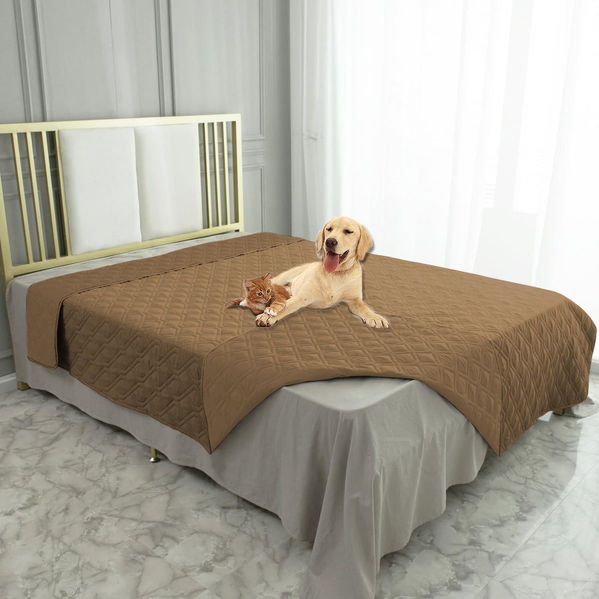 Reversible Pet Blanket for Furniture & Beds