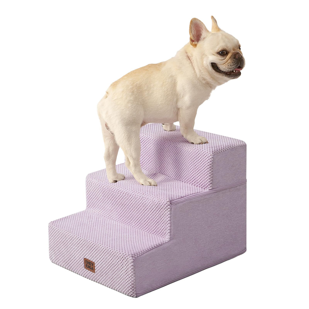 4-Step Dog Stairs for Bed – 18" Pet Steps for Small Dogs & Cats