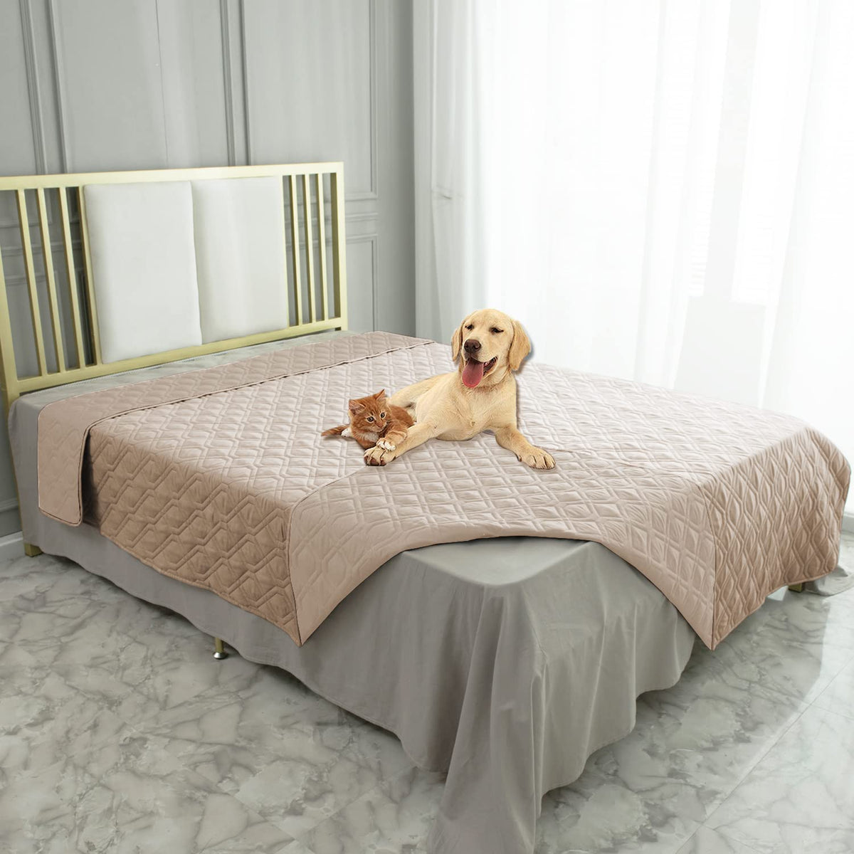 Reversible Pet Blanket for Furniture & Beds