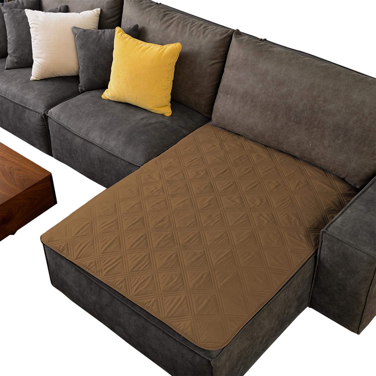 Reversible Quilted Pet Furniture Cover