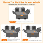Hard-Bottom Dog Back Seat Extender & Car Cover