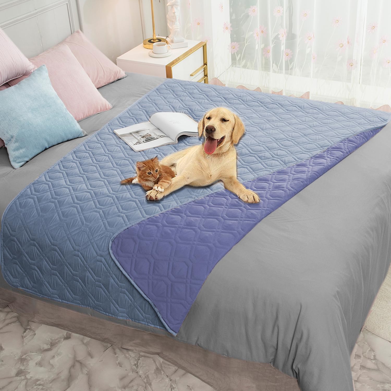 Reversible Pet Blanket for Furniture & Beds