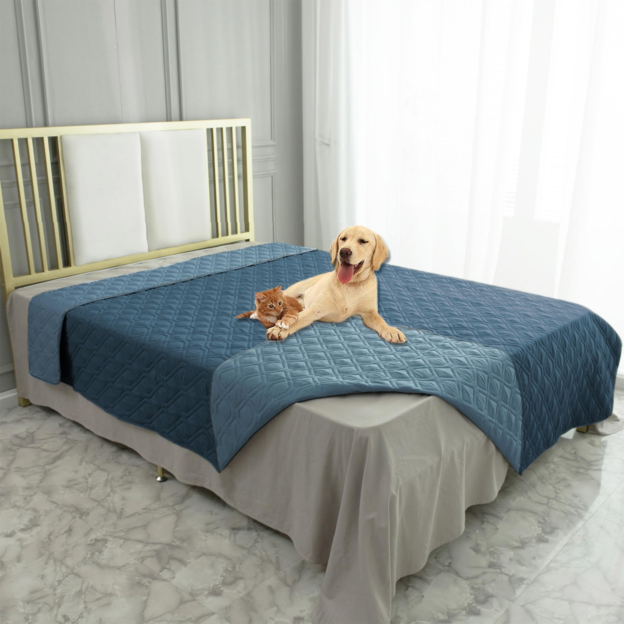 Reversible Pet Blanket for Furniture & Beds