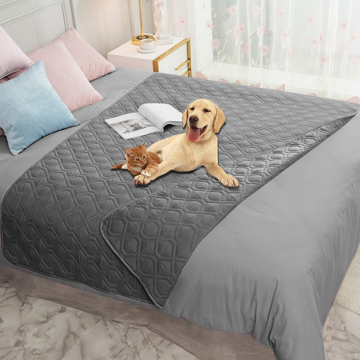 Reversible Pet Blanket for Furniture & Beds