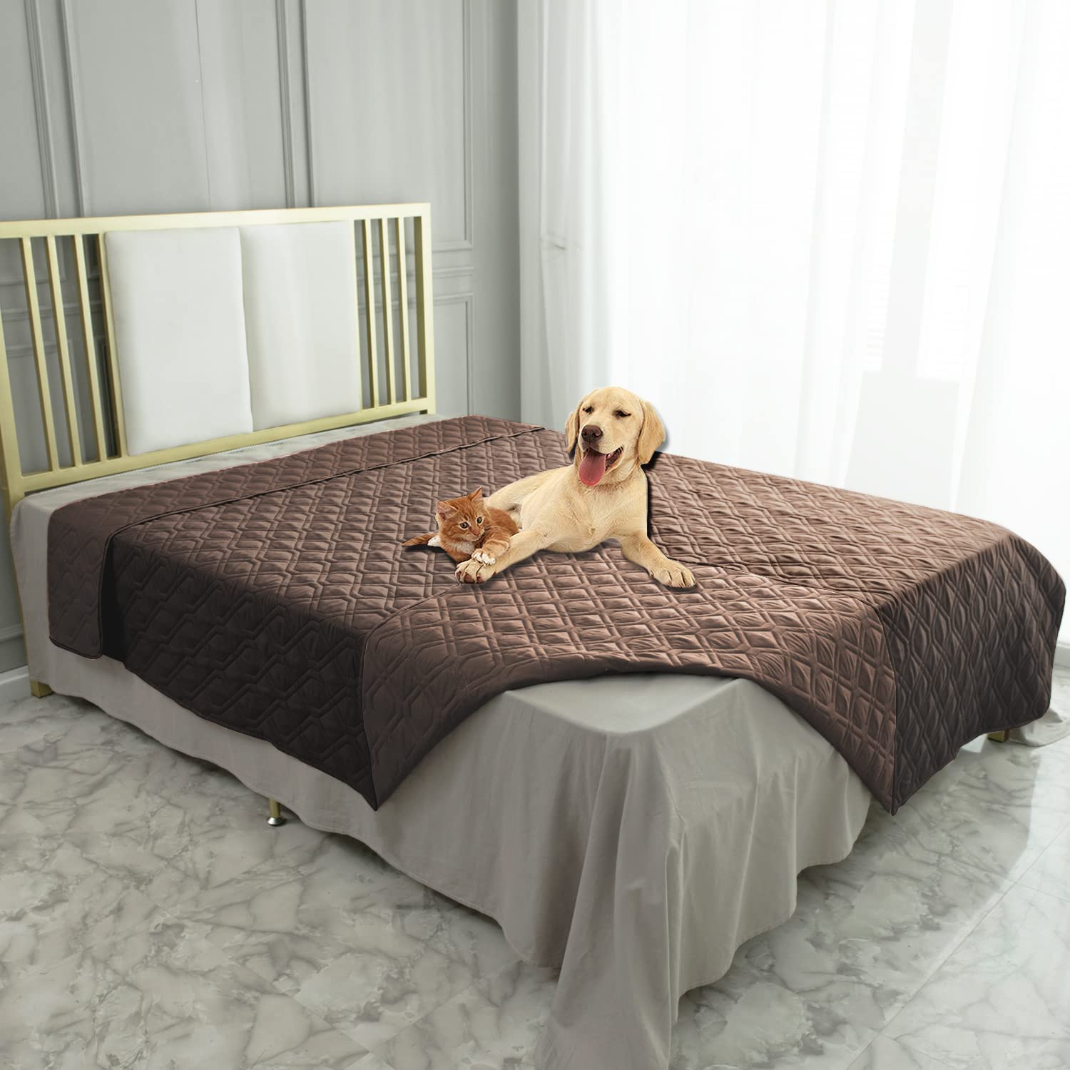 Reversible Pet Blanket for Furniture & Beds