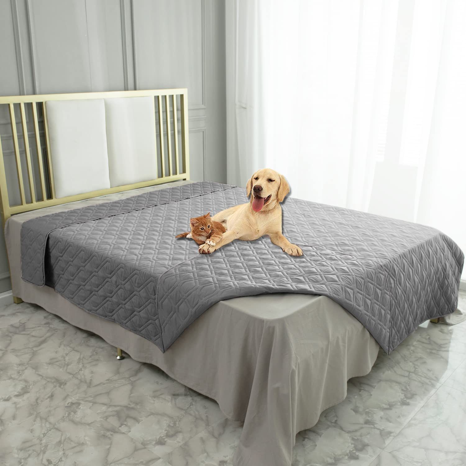 Reversible Pet Blanket for Furniture & Beds