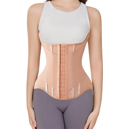 Waist Trainer Shapewear for Women - Double Wrap Pressure-Enhanced Tummy