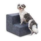 4-Step Dog Stairs for Small Dogs & Cats – 18" Foam Pet Steps for Bed & Couch