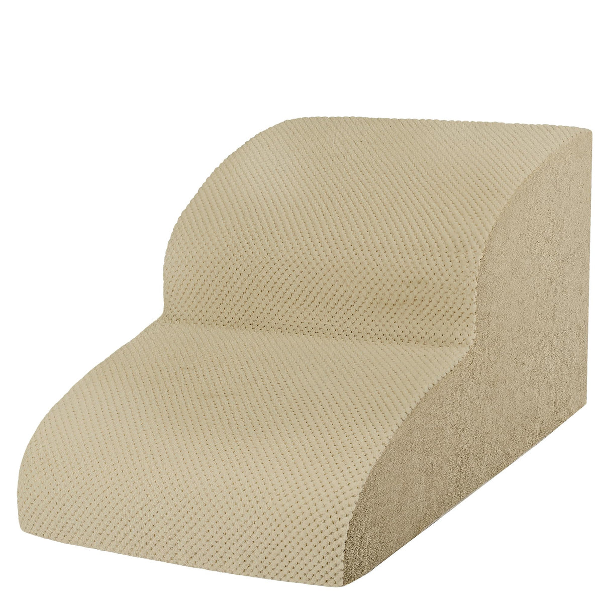 3-Step Dog Stairs for Small Dogs – Soft Foam Pet Steps for Bed & Couch