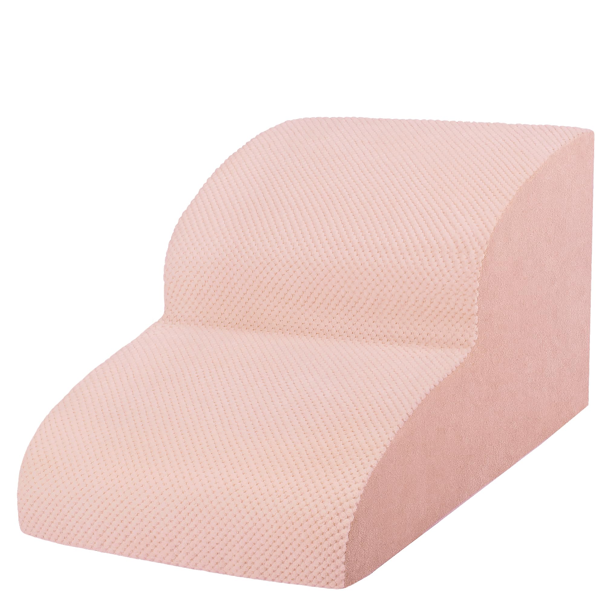 3-Step Dog Stairs for Small Dogs – Soft Foam Pet Steps for Bed & Couch