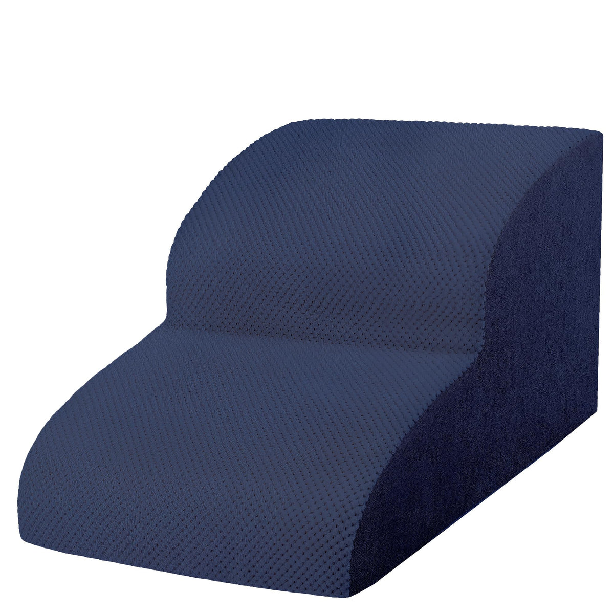 3-Step Dog Stairs for Small Dogs – Soft Foam Pet Steps for Bed & Couch