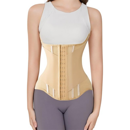 Waist Trainer Shapewear for Women - Double Wrap Pressure-Enhanced Tummy
