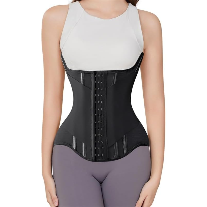 Waist Trainer Shapewear for Women - Double Wrap Pressure-Enhanced Tummy