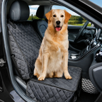 Waterproof Front Seat Pet Car Cover, 2 Pack, Dog Seat Protector for Hair, Dirt & Spills