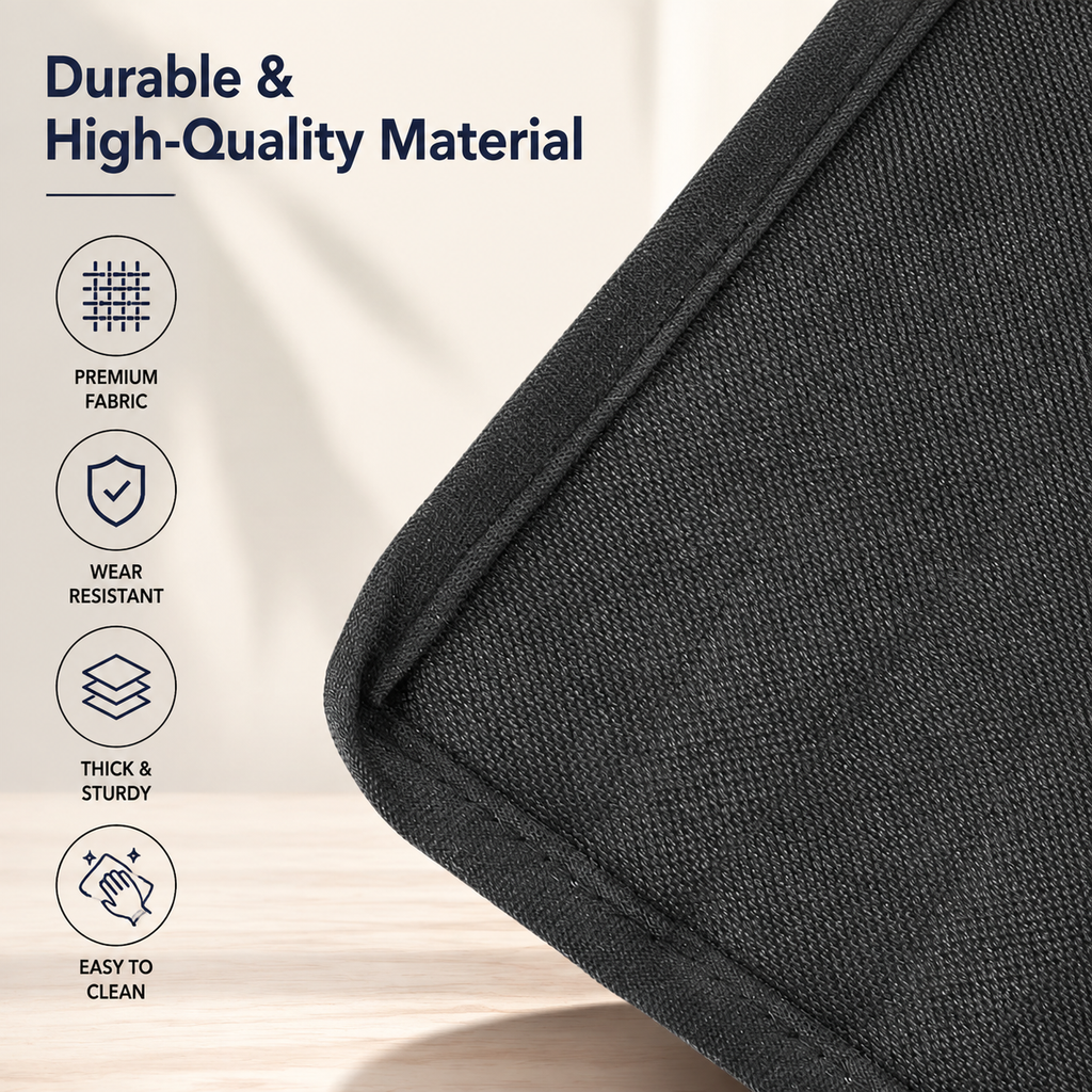 Water-Resistant Dog Car Seat Cover for Back Bench, 56 x 47 Inches