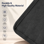 Water-Resistant Dog Car Seat Cover for Back Bench, 56 x 47 Inches