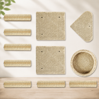 45.9" Multi-Level Cat Tree Tower with Jute Scratching Posts